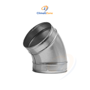Coudes VMC en Tôle – 45° et 90°